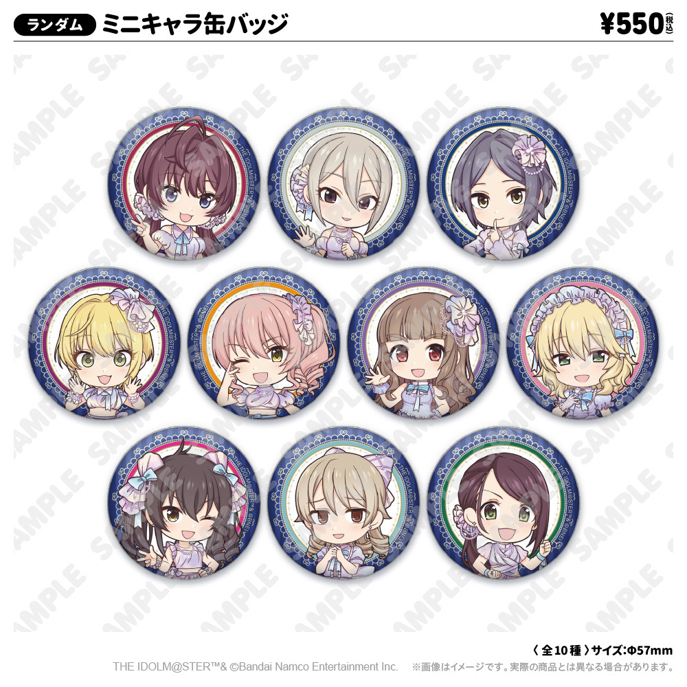 ミニキャラ缶バッジ