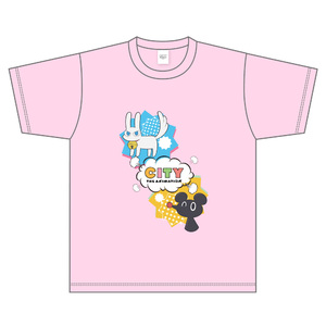 『CITY THE ANIMATION』TシャツA (ピンク)
