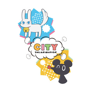『CITY THE ANIMATION』TシャツA (ピンク)
