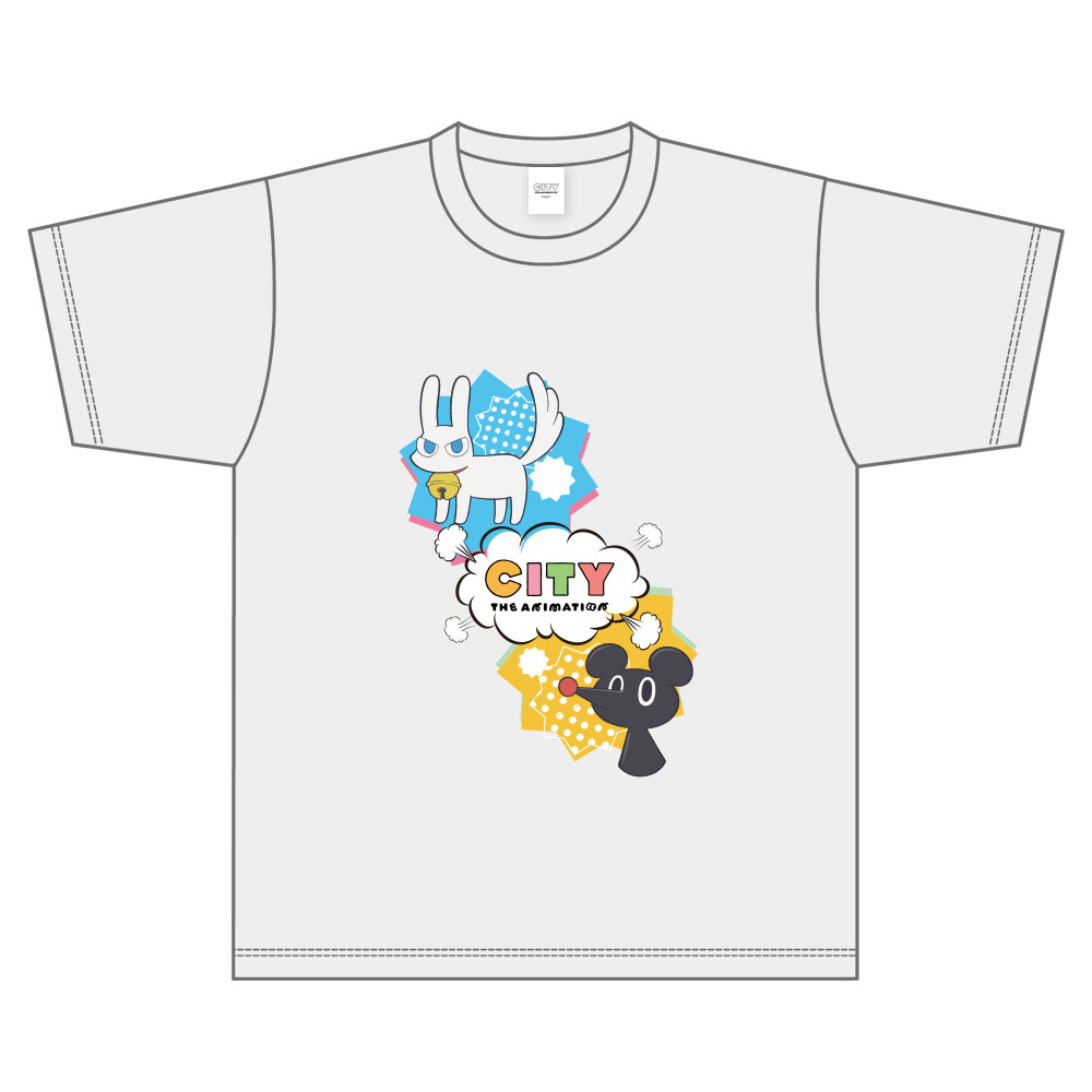 CITY THE ANIMATION』TシャツA (グレー) | 『CITY THE ANIMATION