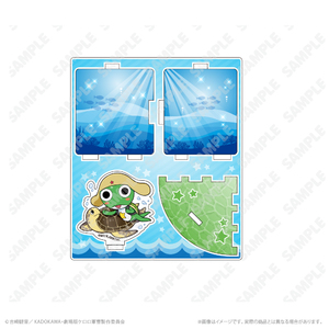 スタックアクリルスタンド_ケロロ 水中遊泳ver
