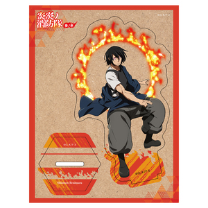 TVアニメ『炎炎ノ消防隊 参ノ章』木製キャラスタンド 新門 紅丸 | TV