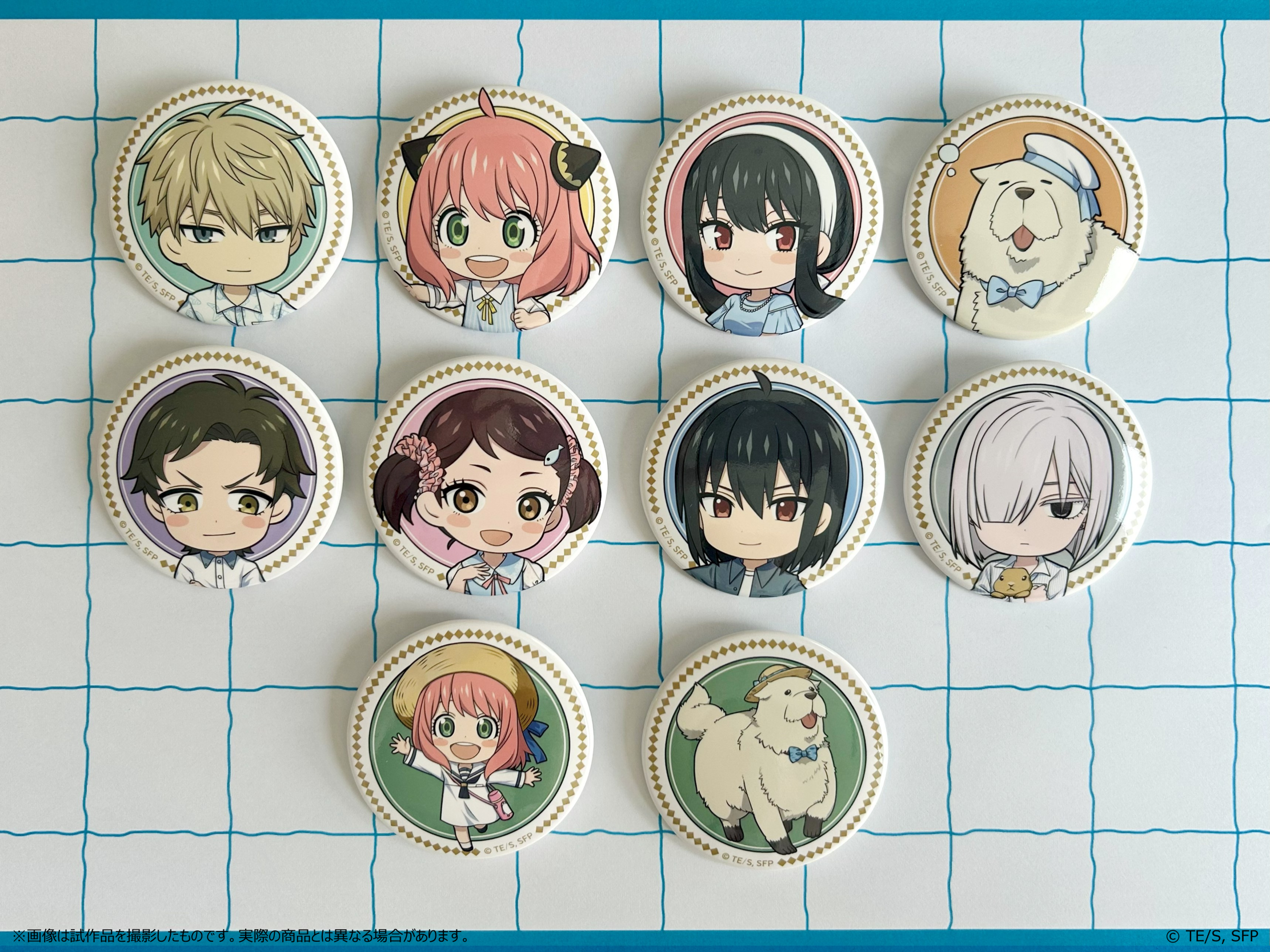 ミニキャラ缶バッジ　(コンプリートセット)