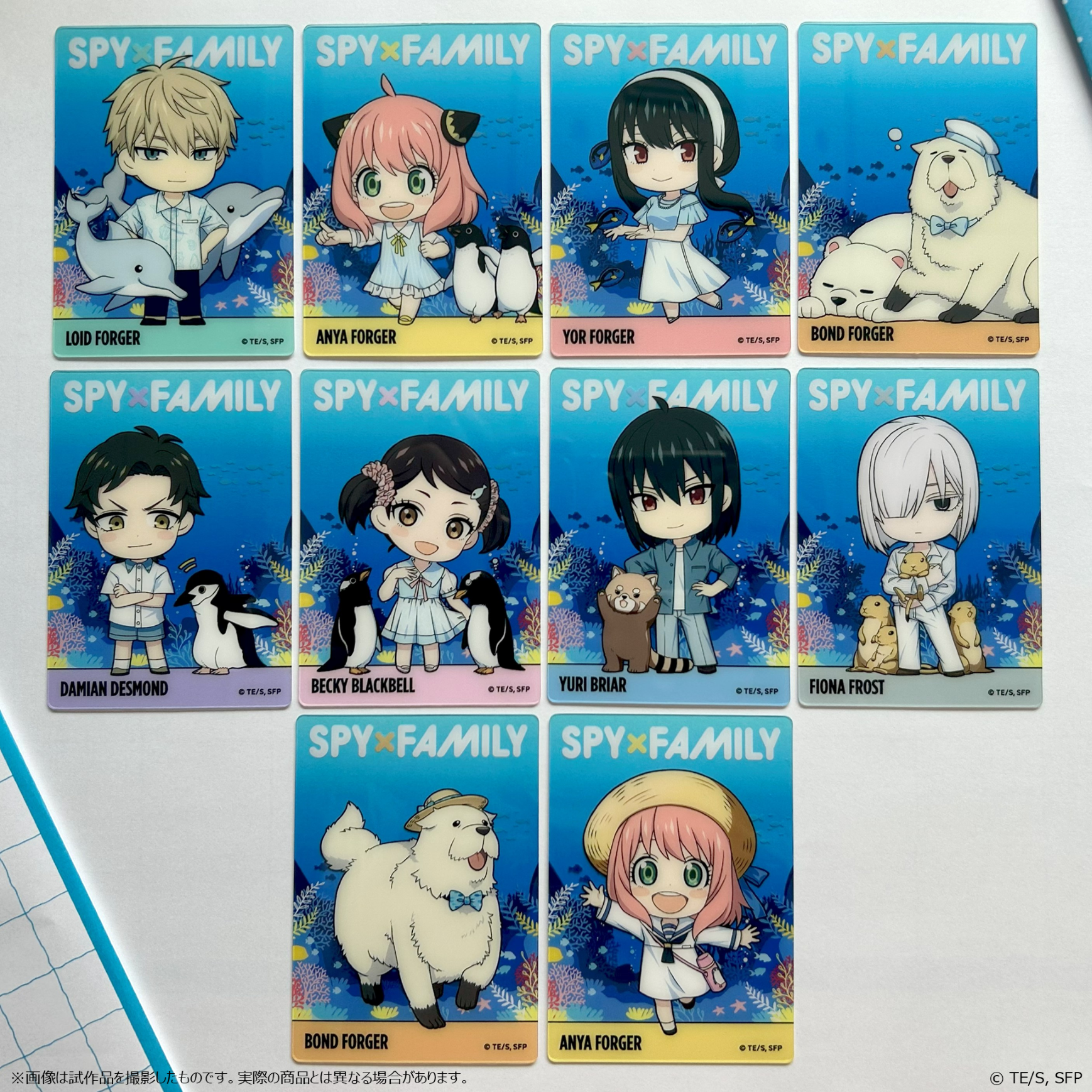 【現状品】SPY×FAMILY カプコンカフェ アクスタコンプリート 4点 現状品】SPY×FAMILY カプコンカフェ アクスタコンプリート 4点