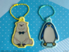 リフレクターキーホルダー_ペンギン