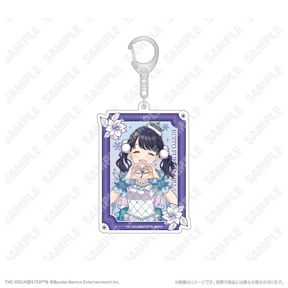アクリルキーホルダー_福丸小糸 スノーマジックver.