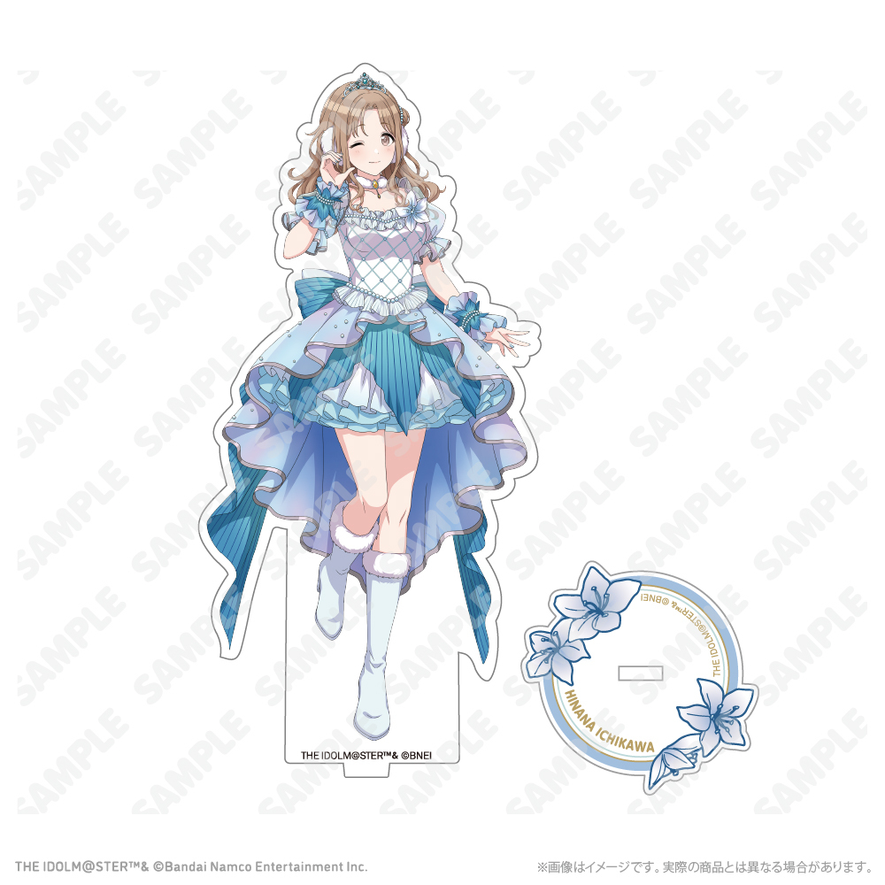 描き下ろしアクリルスタンド_市川雛菜 スノーマジックver.