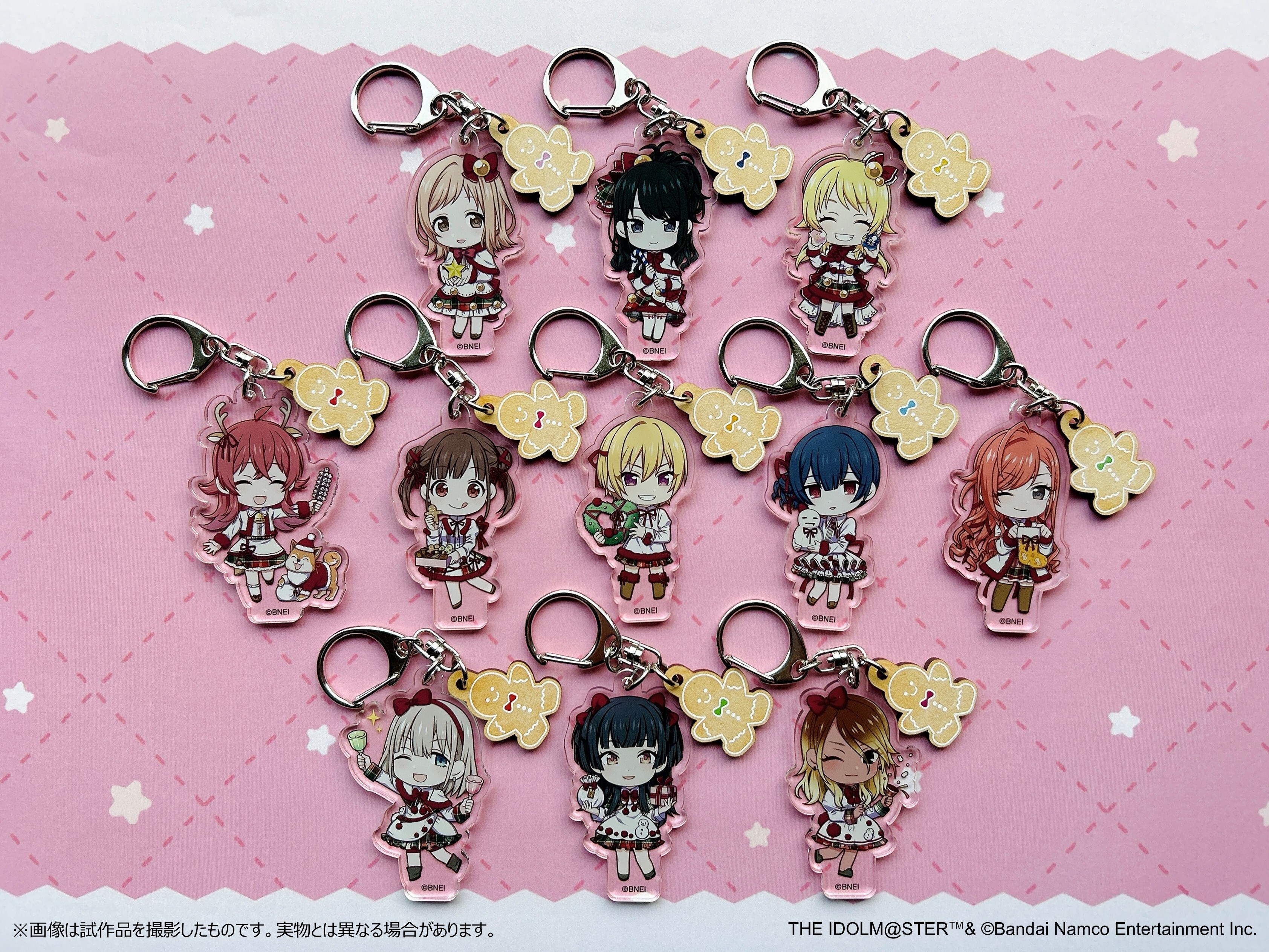 二連キーホルダー スノーマジックver.