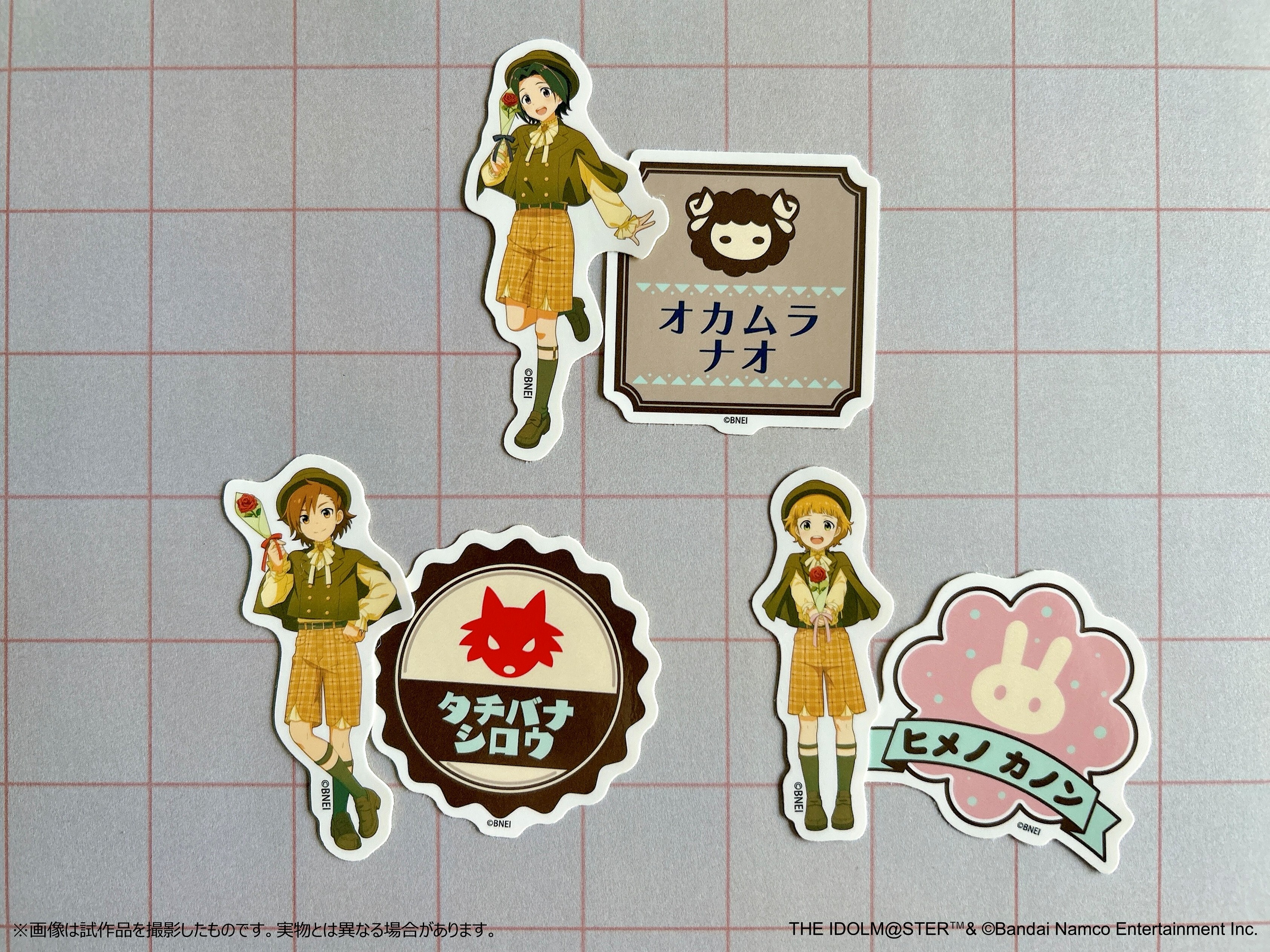 トレーディングダイカットステッカー レトローズパーティver.(コンプリートセット)