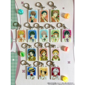 キーホルダー付きカラフルキャンディ レトローズパーティver.