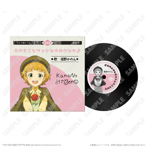 レコード風コースター 姫野かのん レトローズパーティver.