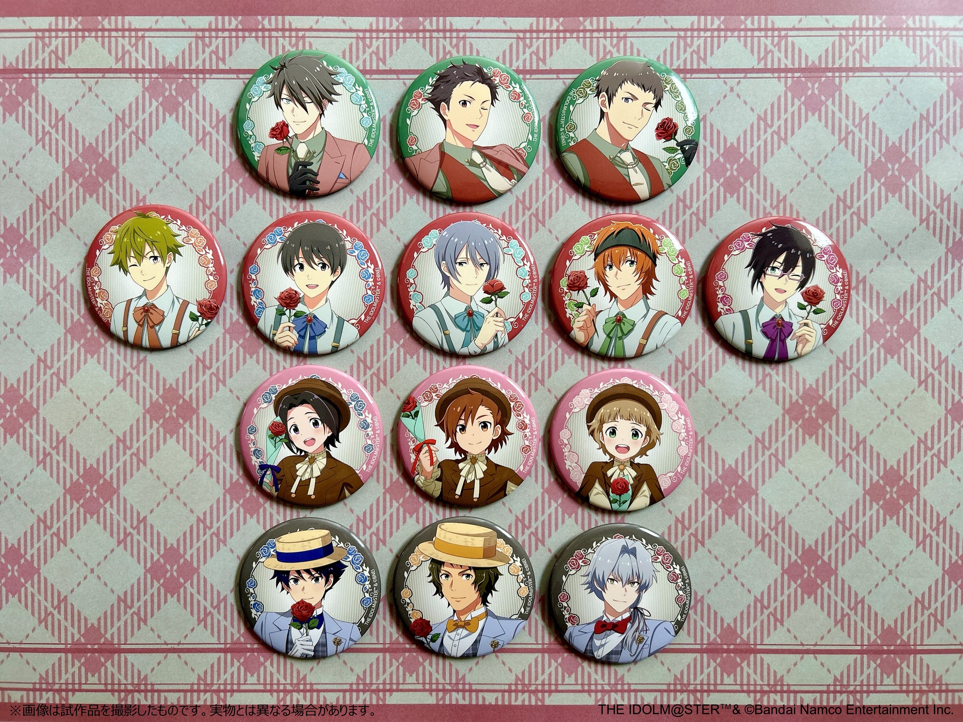 描き下ろし缶バッジ（コンプリートセット） | アイドルマスター SideM