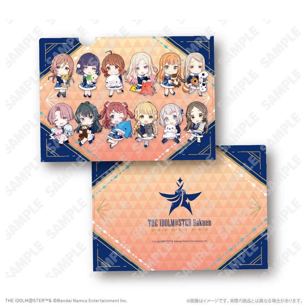 クリアファイル_ミニキャラ集合 初星パラダイスver.