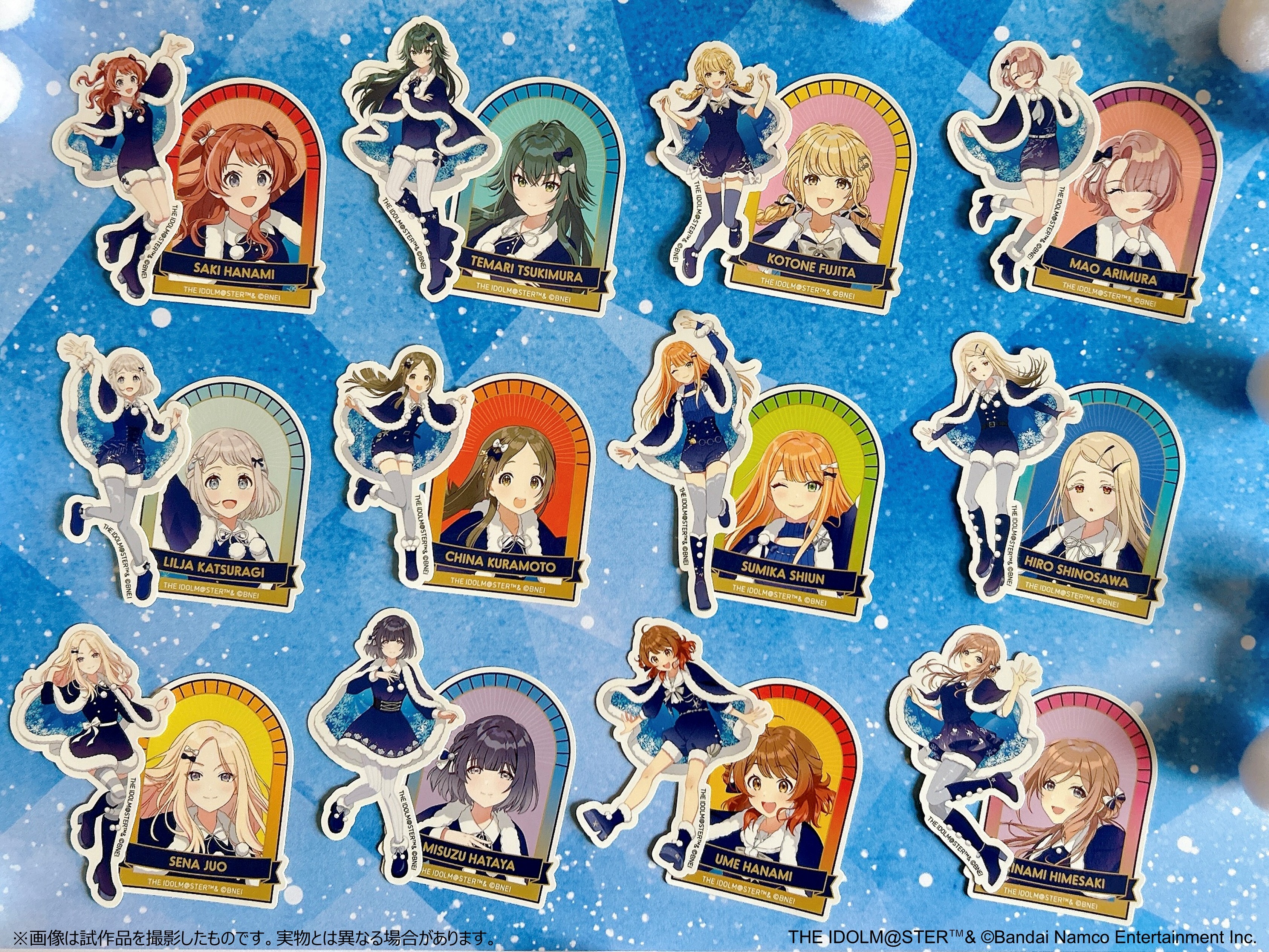 トレーディングダイカットステッカー 初星パラダイスver.