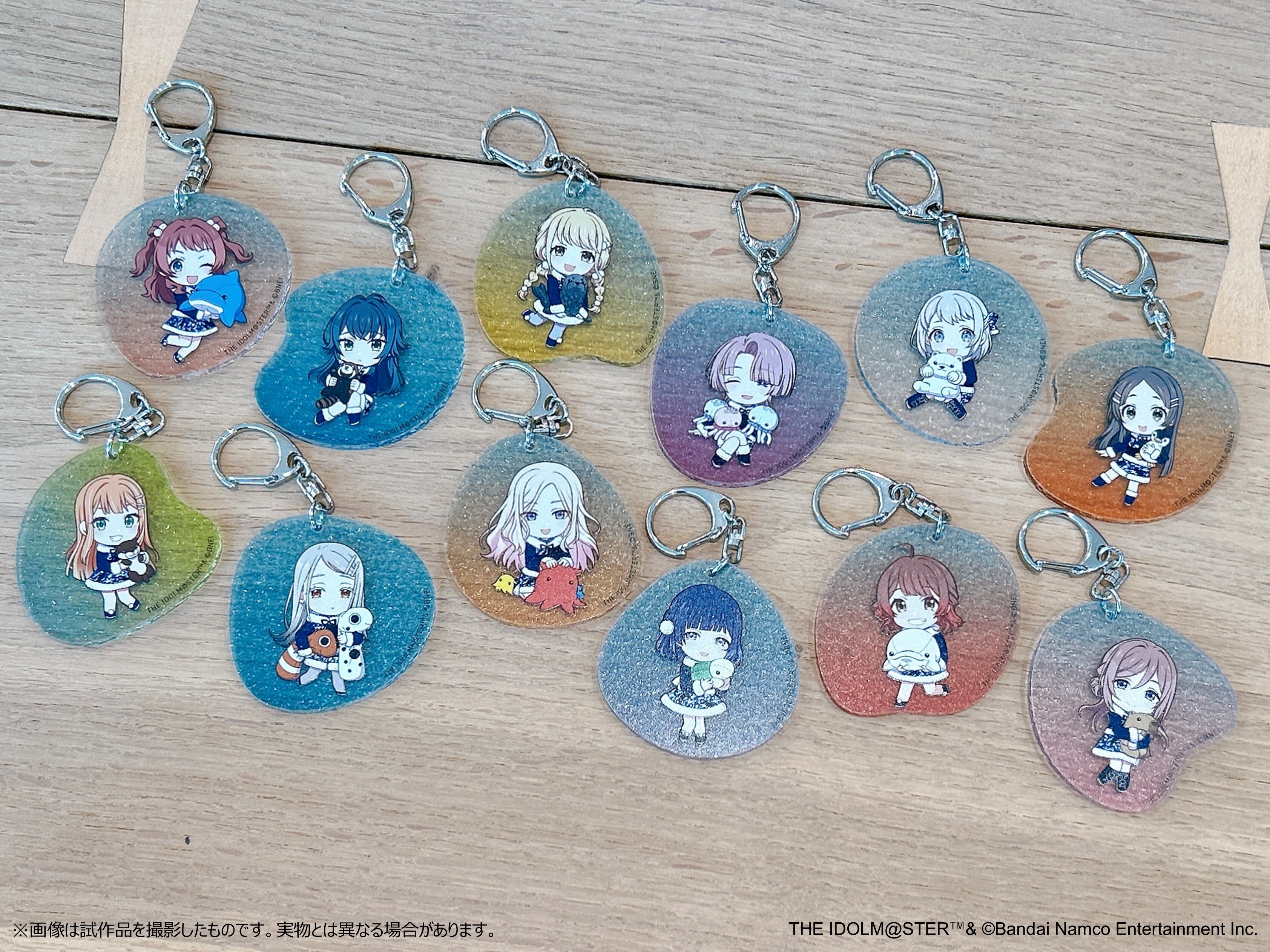 水面アクリルキーホルダー 初星パラダイスver.(コンプリートセット)