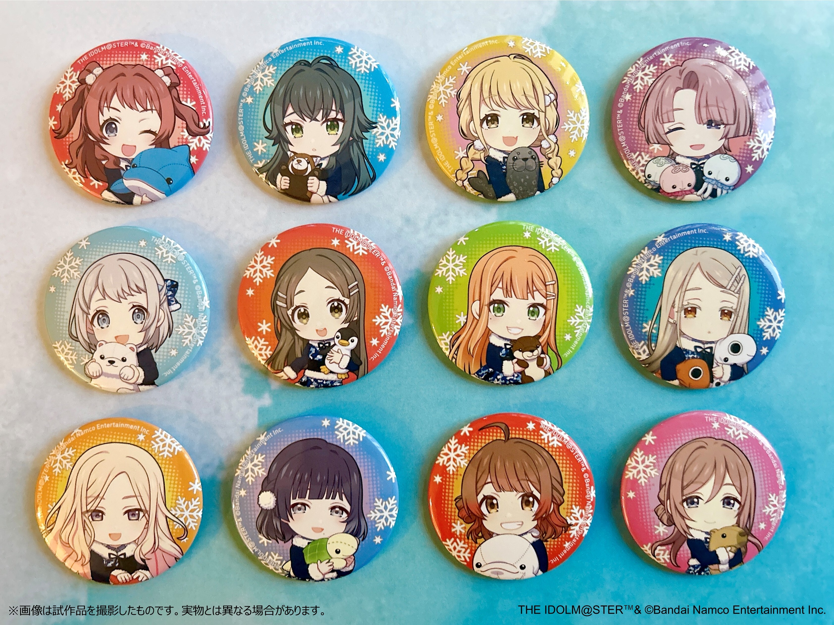 ミニキャラ缶バッジ 初星パラダイスver.