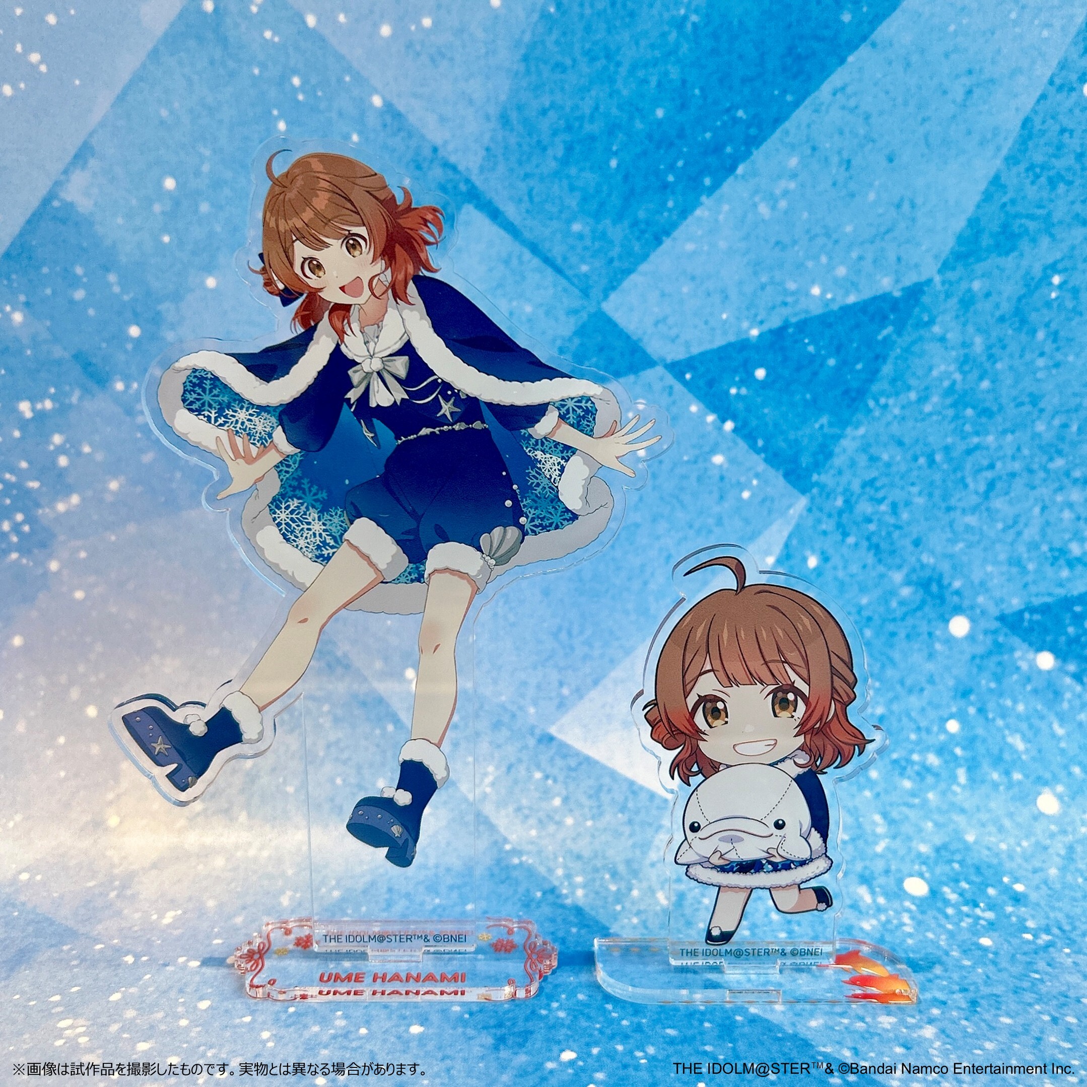 描き下ろしアクリルスタンド_花海佑芽 初星パラダイスver. | 学園