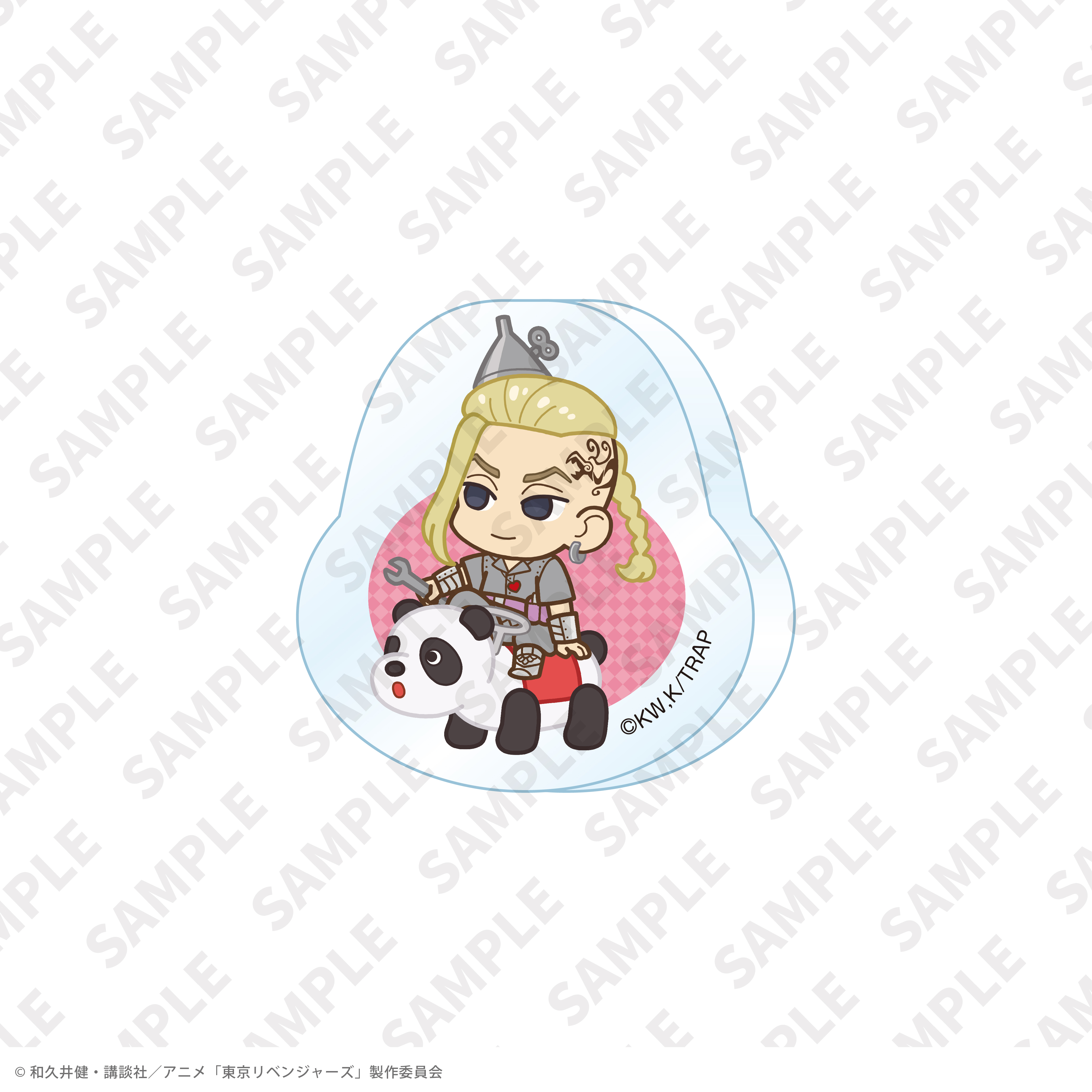 ゆらゆらアクリルブロック_龍宮寺 堅 ヨルハナ国ver.