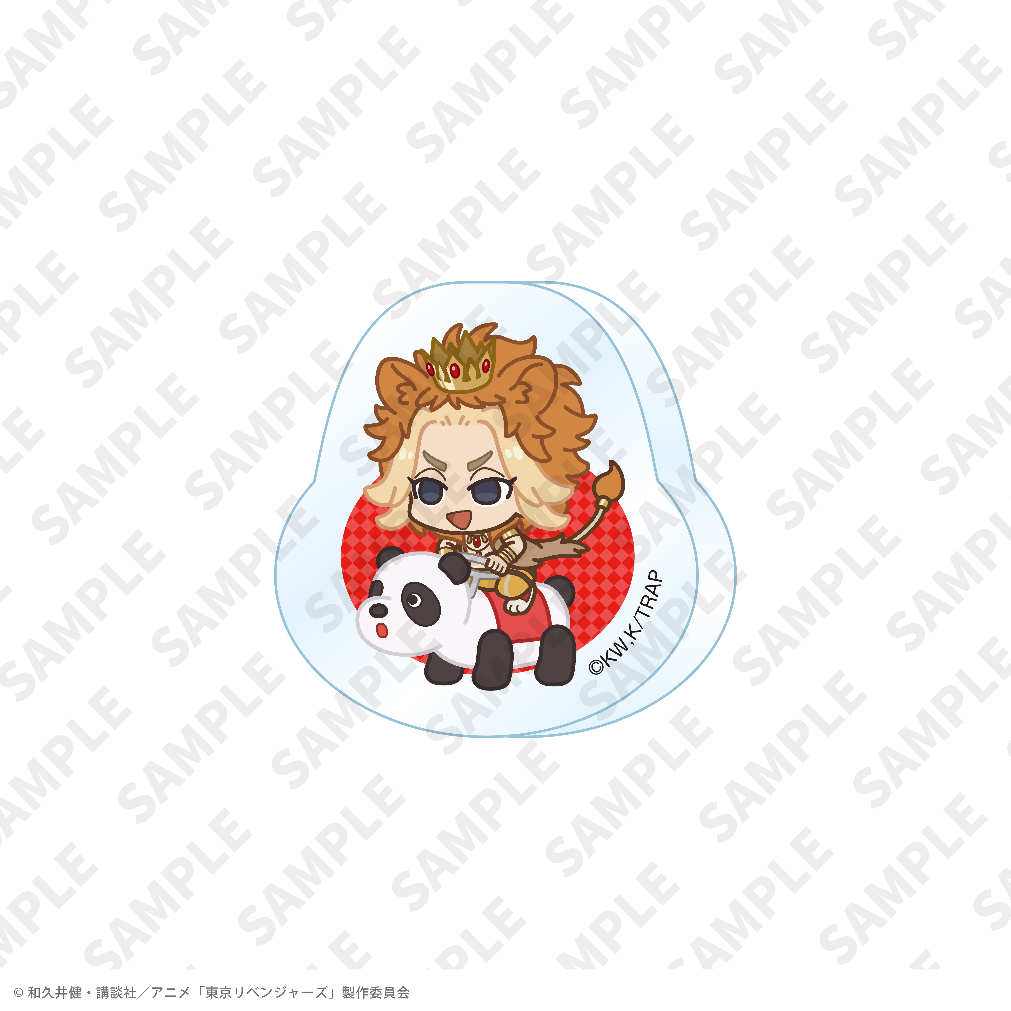 ゆらゆらアクリルブロック_佐野 万次郎 ヨルハナ国ver.