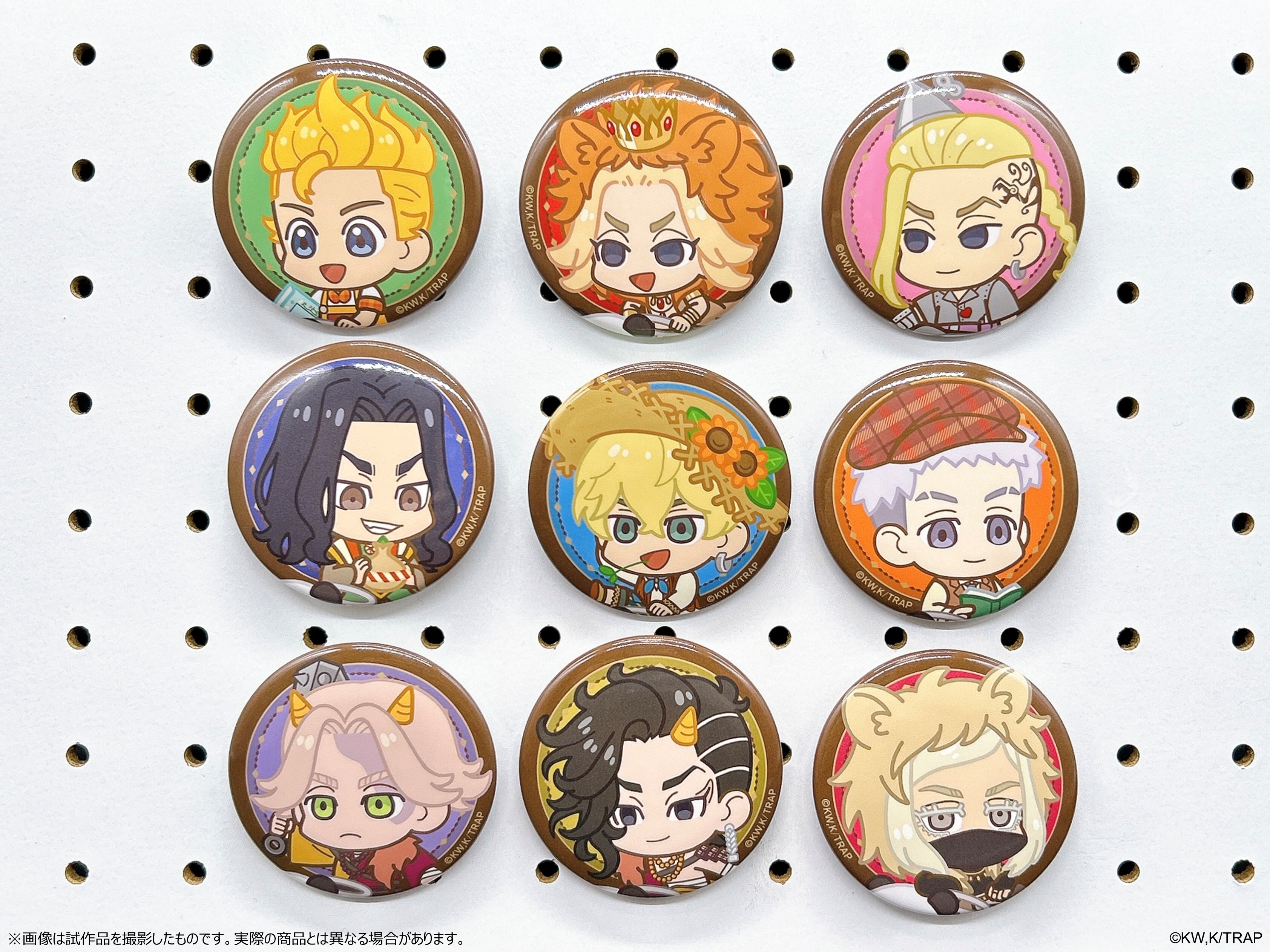 トレーディングミニキャラ缶バッジ ヨルハナ国ver.