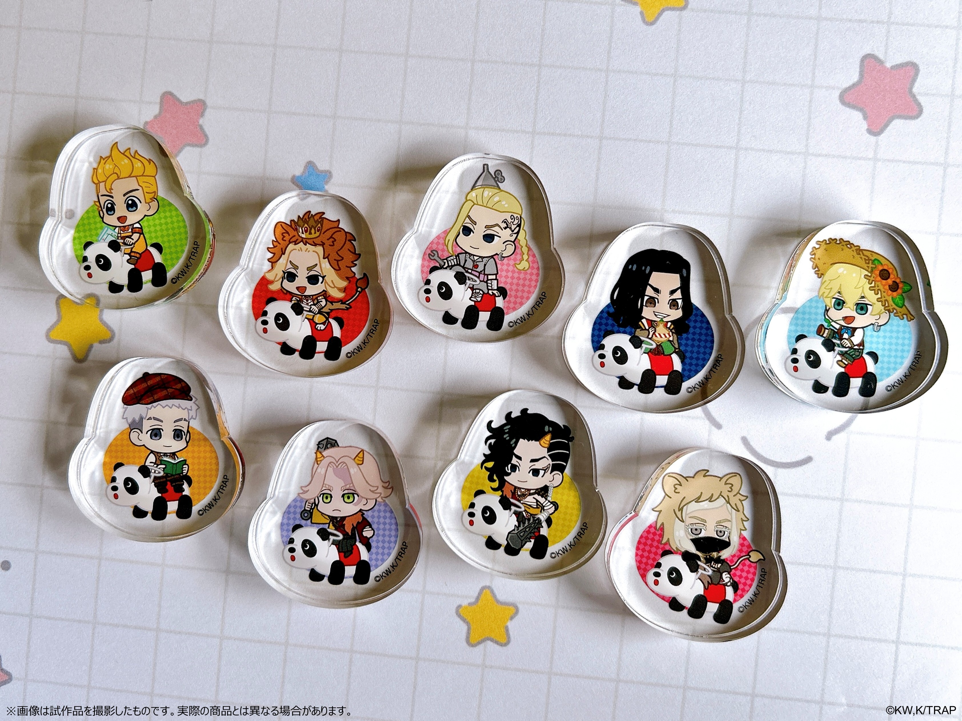 ゆらゆらアクリルブロック_乾 青宗 ヨルハナ国ver.