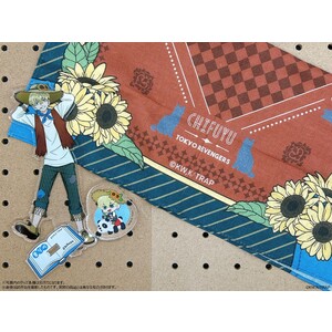 かかしのおしゃれ風ハンカチ