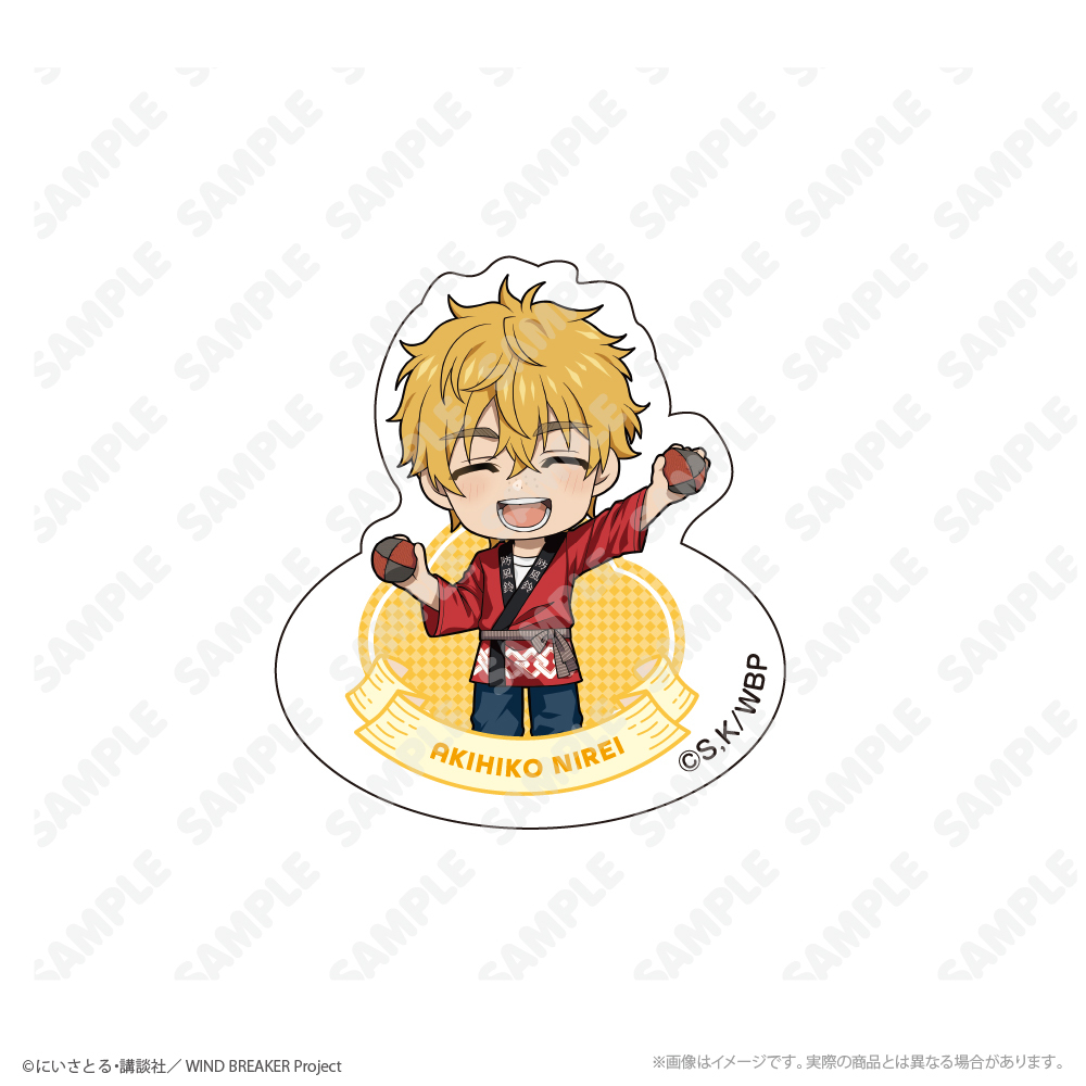 ゆらゆらアクリルブロック_楡井 秋彦_ゆうえんちver.