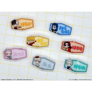 トレーディングおなまえアクリルバッジ_ゆうえんちver.