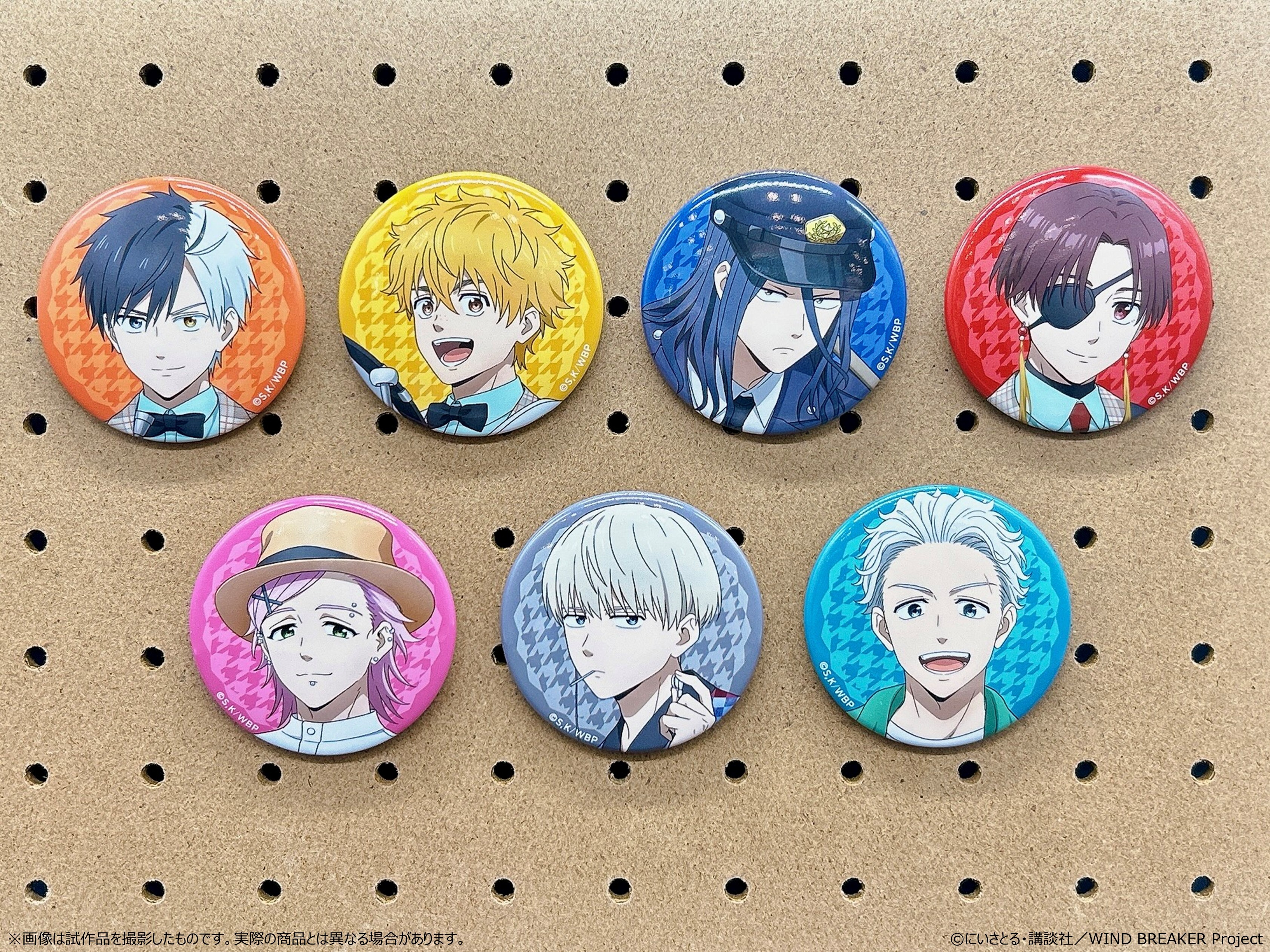 トレーディング描き下ろし缶バッジ_ゆうえんちver.（コンプリートセット）