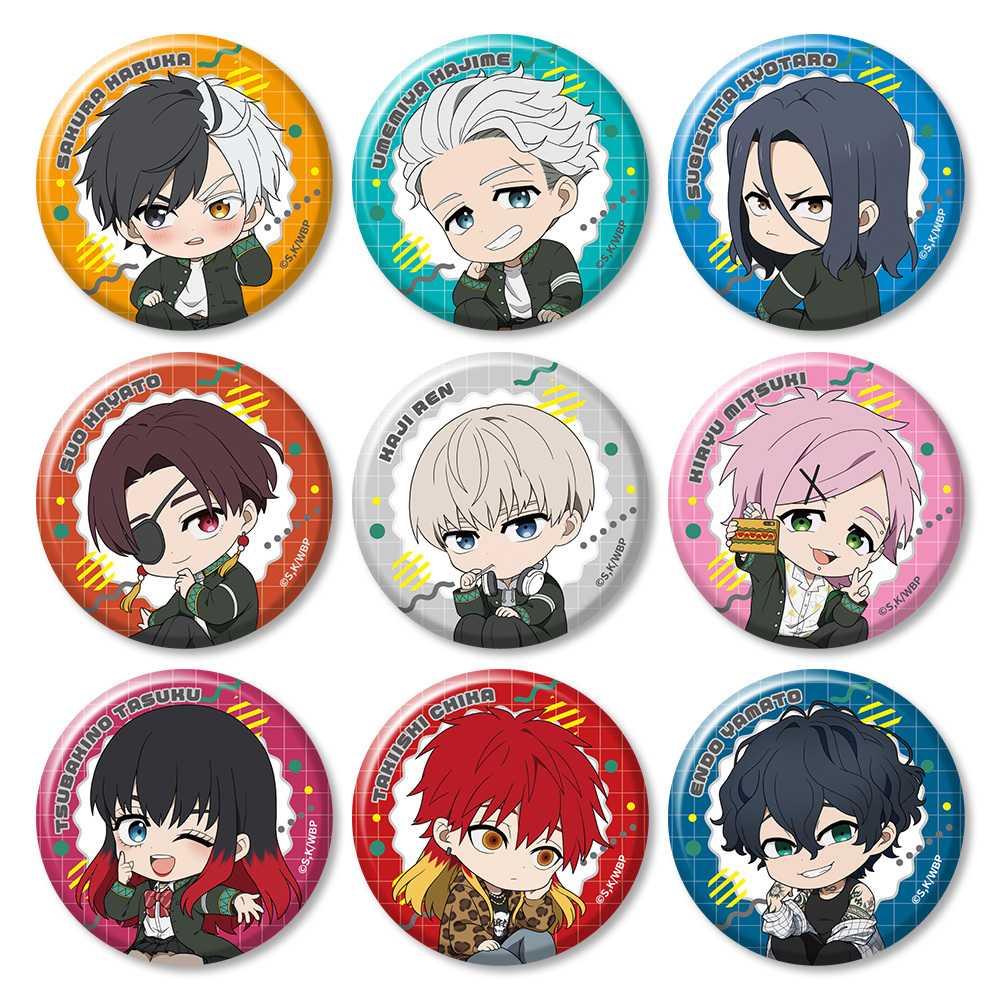 TVアニメ「WIND BREAKER」トレーディング缶バッジ（1pcs）全9種