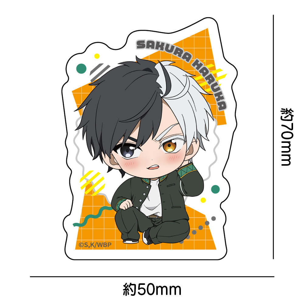 TVアニメ「WIND BREAKER」トレーディングダイカットステッカー（1pcs）全9種