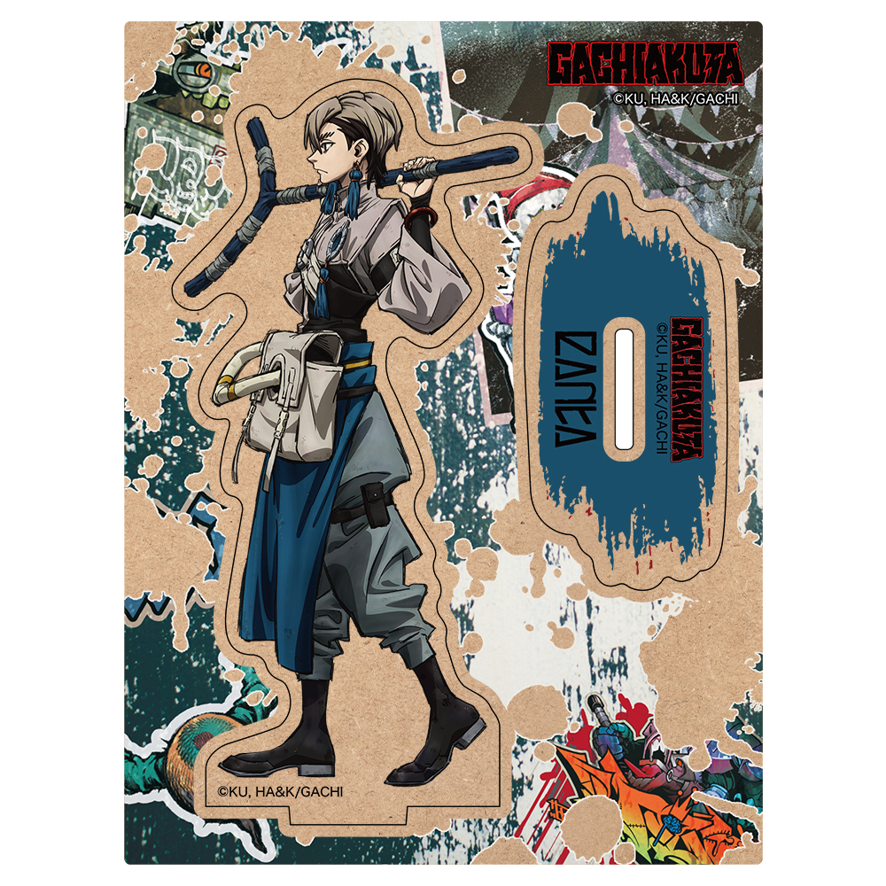 TVアニメ『ガチアクタ』 木製キャラスタンド 　ザンカ