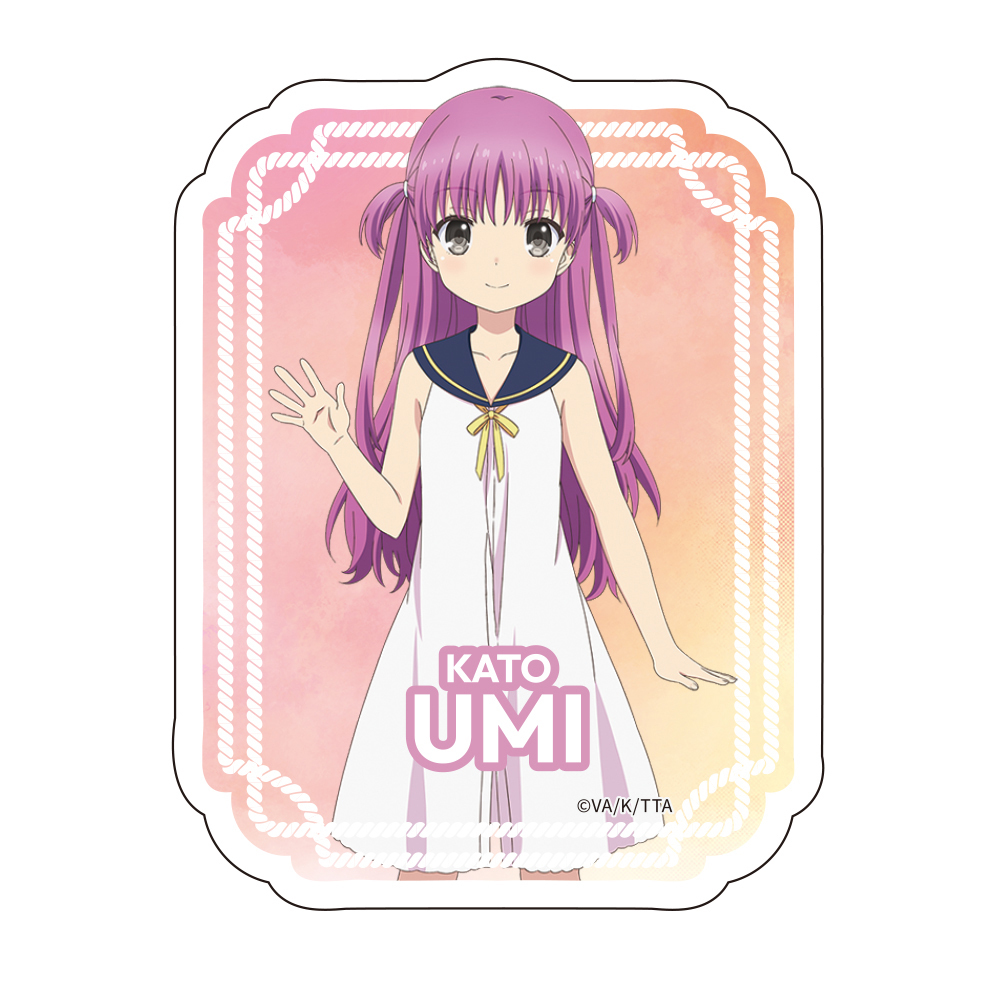 TVアニメ『Summer Pockets』ダイカットステッカー 加藤うみ