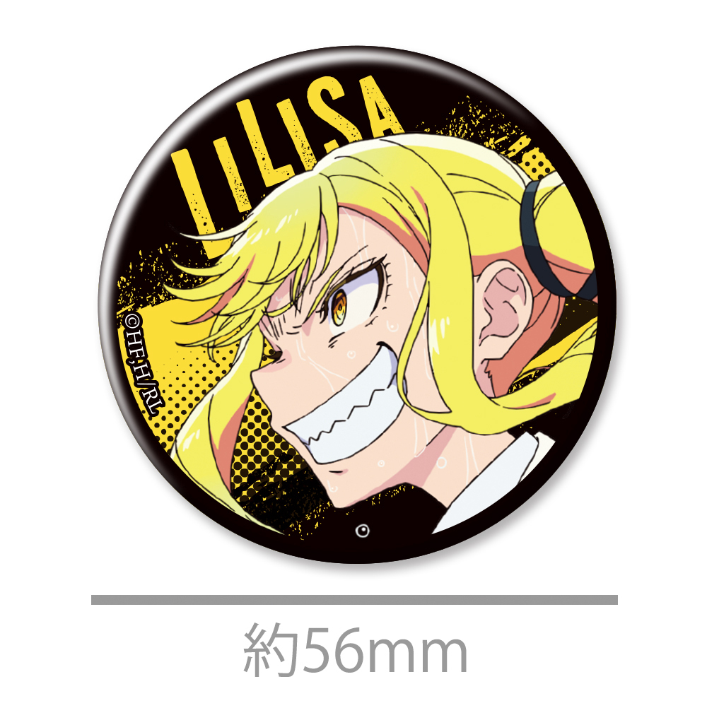 ロックは淑女の嗜みでして　​缶バッジ4個セット