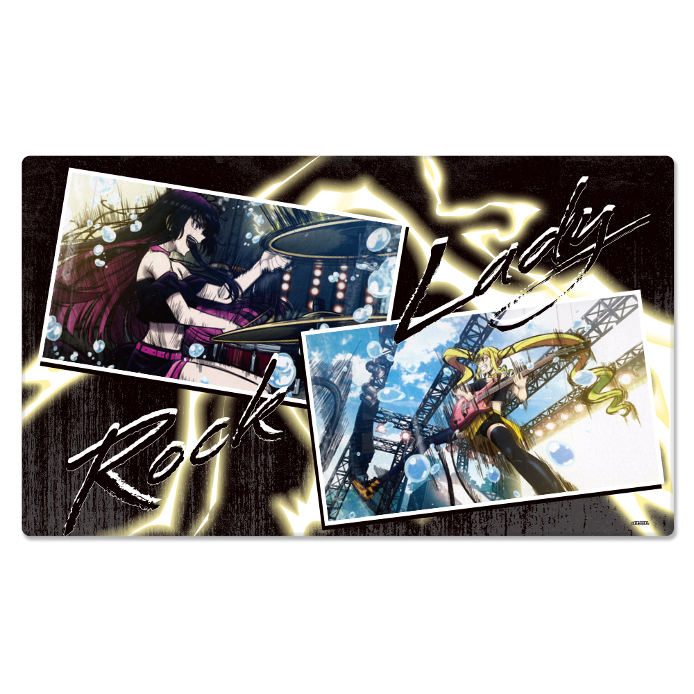 ロックは淑女の嗜みでして　​マルチラバーマットB