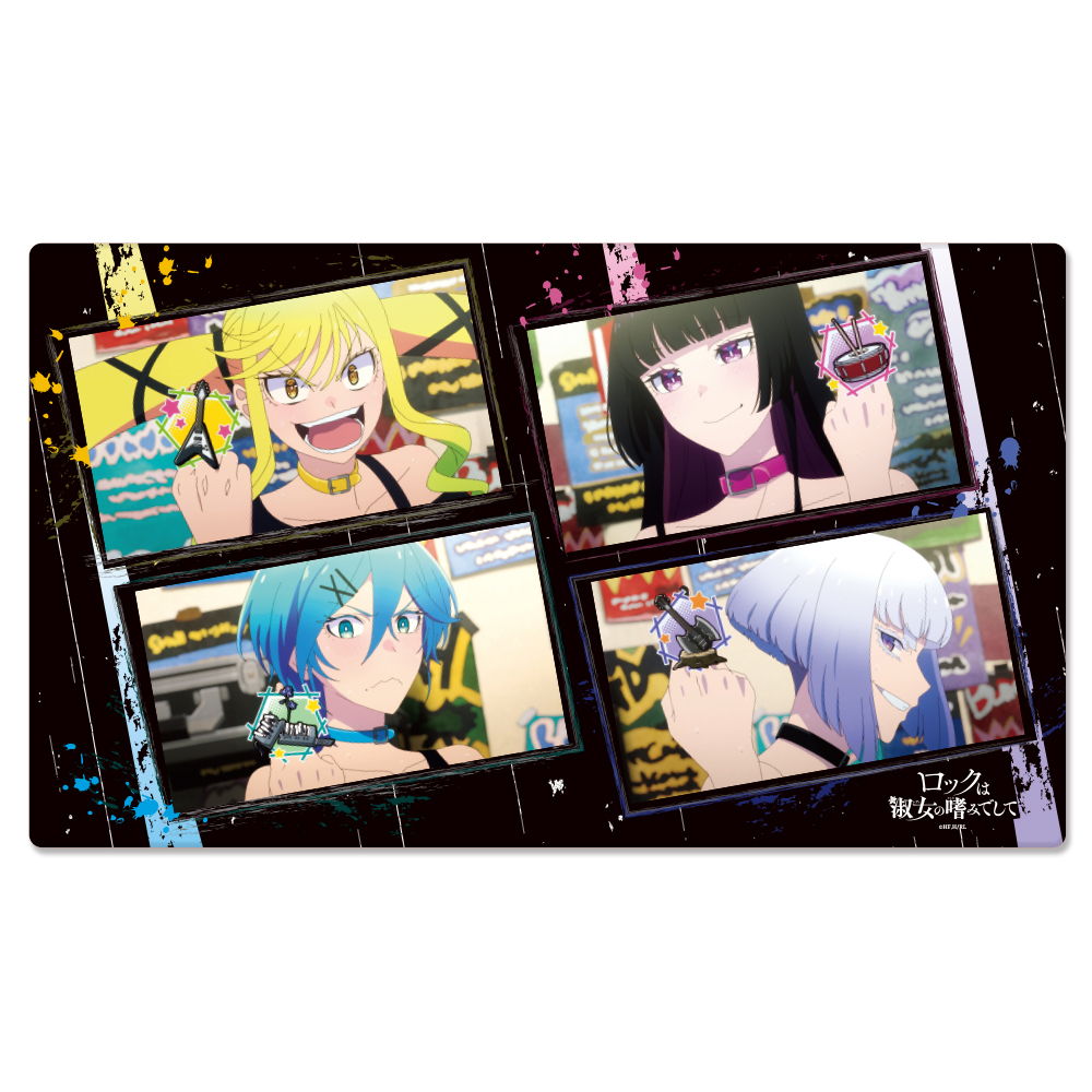 ロックは淑女の嗜みでして　​​マルチラバーマットA