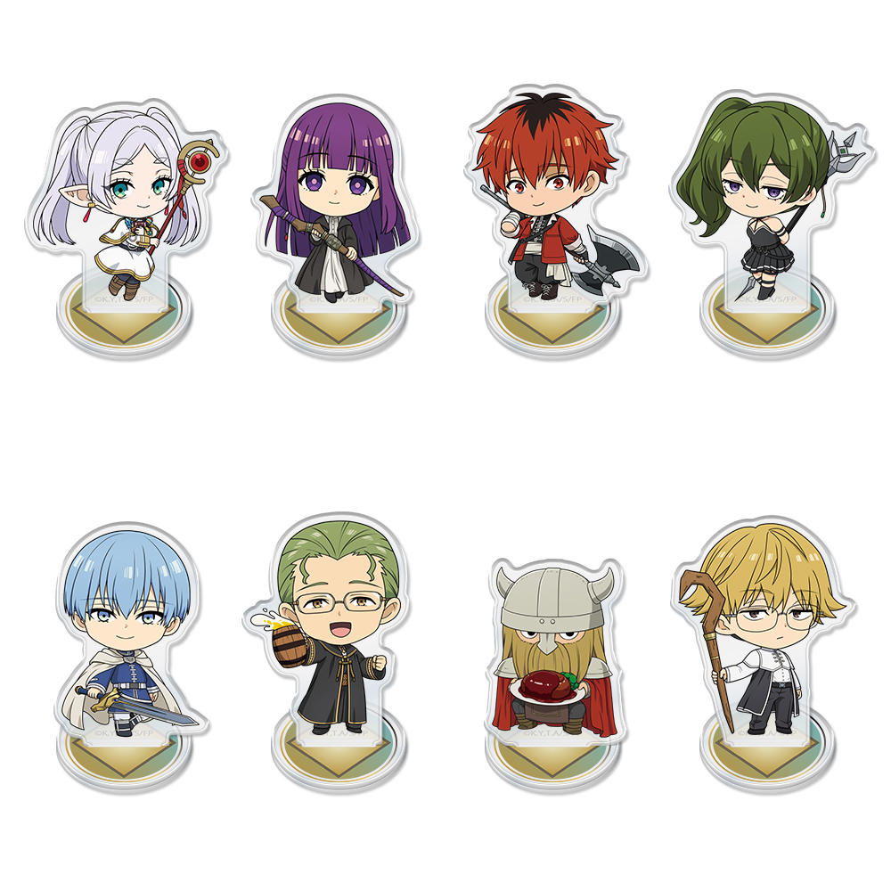 新品未開封！葬送のフリーレン アクリルスタンド キャラっと旅 全6種 葬送のフリーレン アクリルスタンド シュタルク キャラっと旅 カミオ