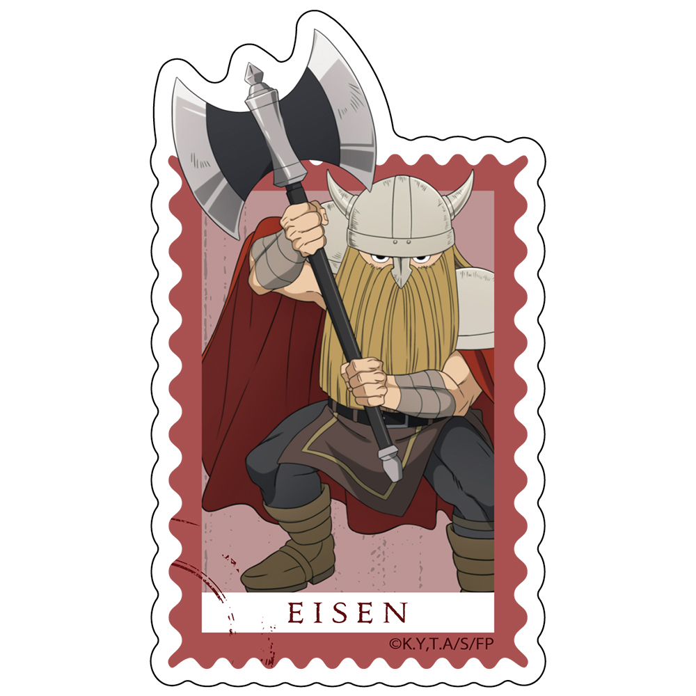 TVアニメ『葬送のフリーレン』 ダイカットステッカー アイゼン