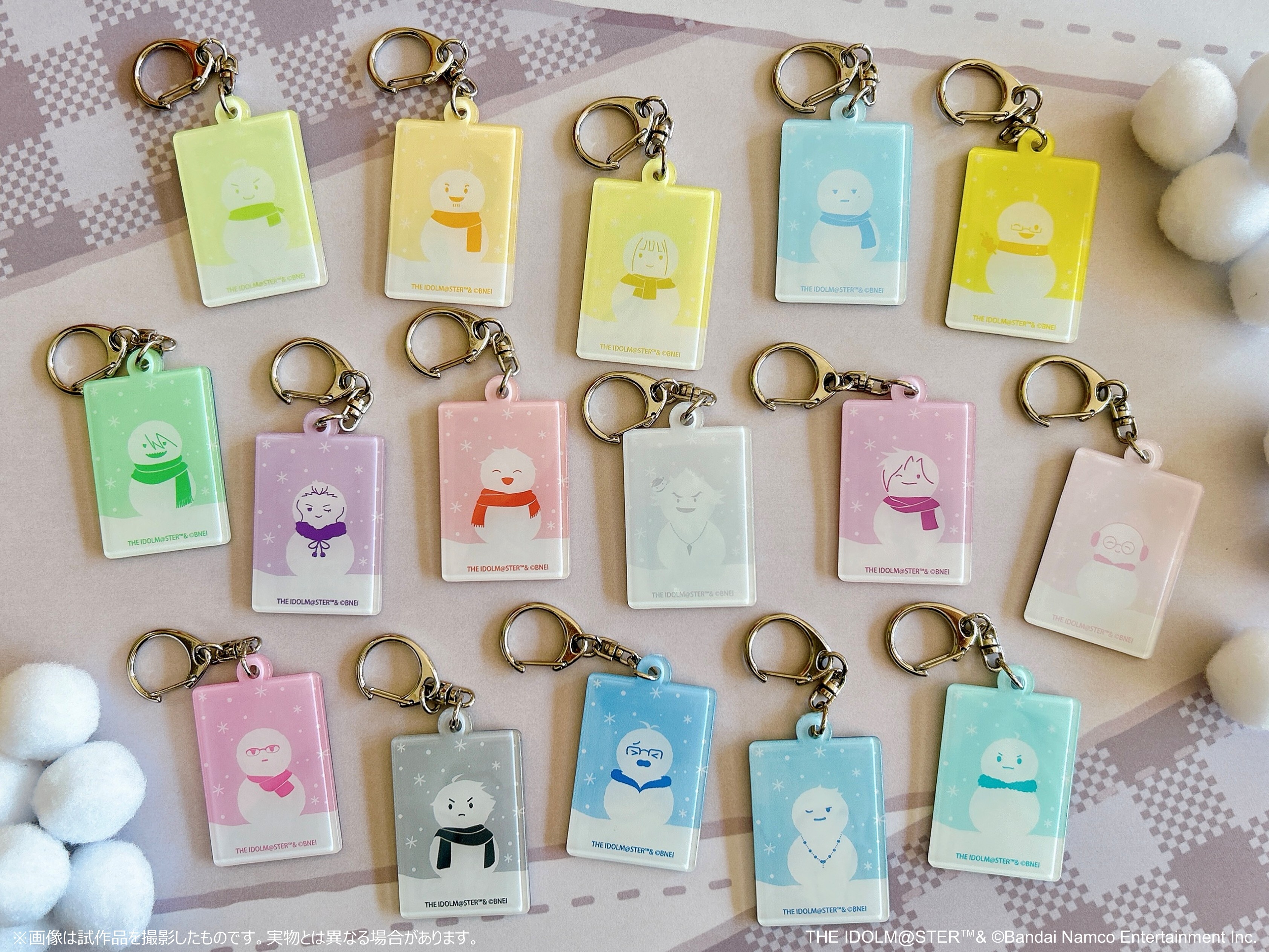 両面アクリルキーホルダー【D】 WPFver.