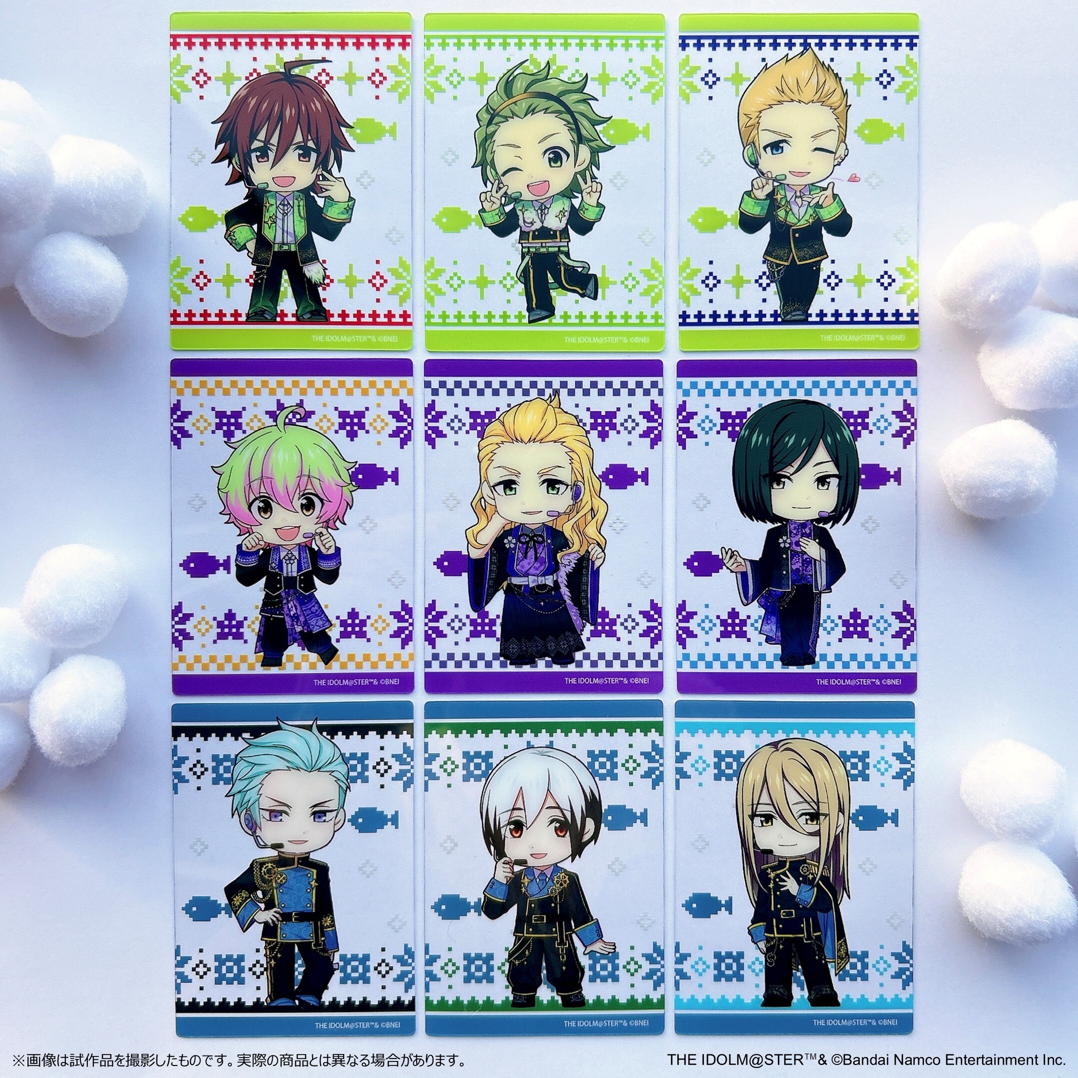 トレーディングクリアカード【ミニキャラA】 WPFver.