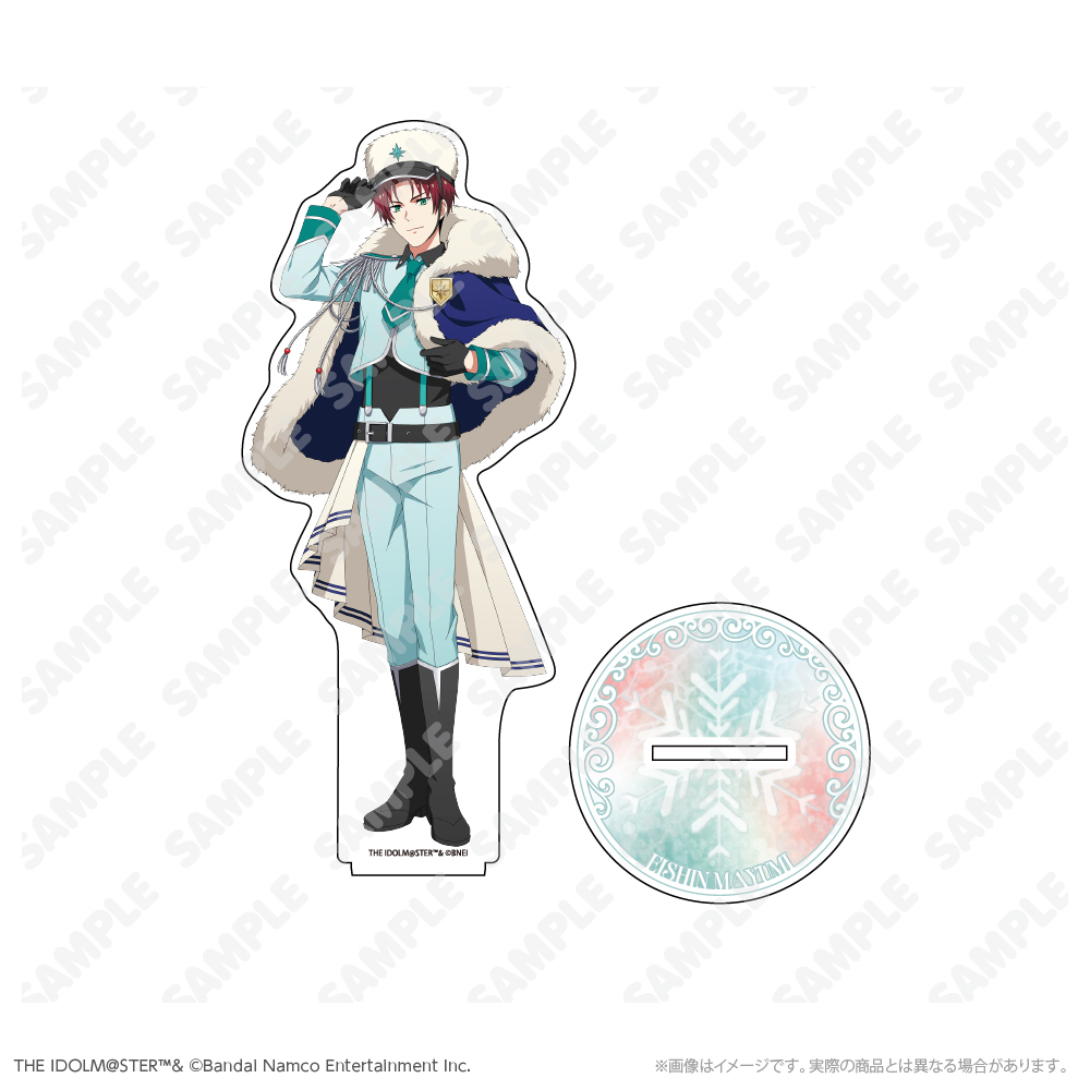 アクリルPASSIONスタンド 描き下ろし_眉見鋭心 WPFver.