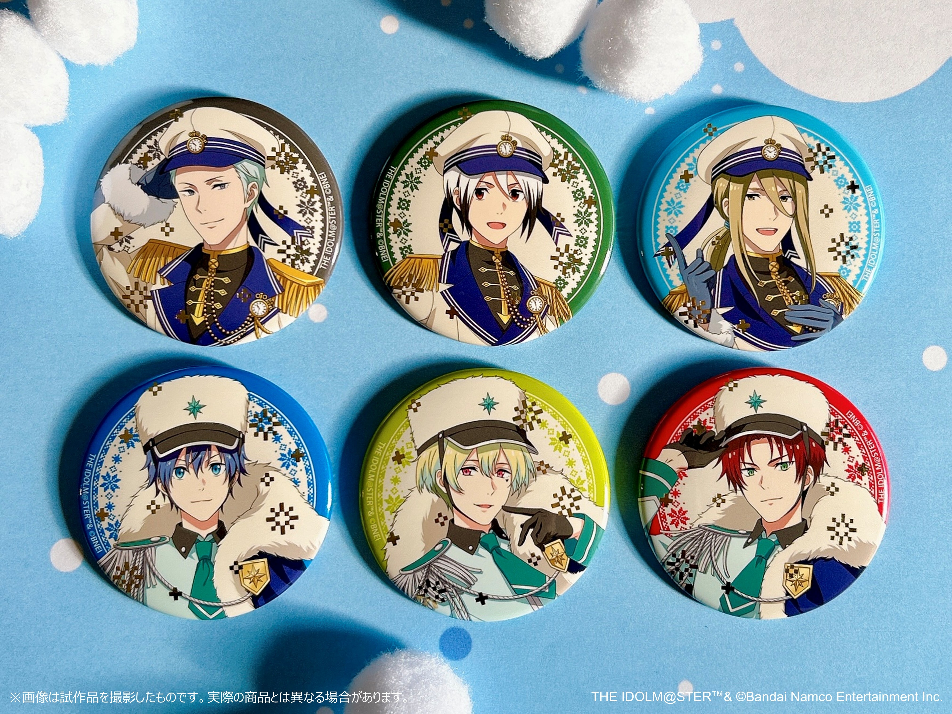 描き下ろし箔押し缶バッジ WPFver. | アイドルマスター SideM