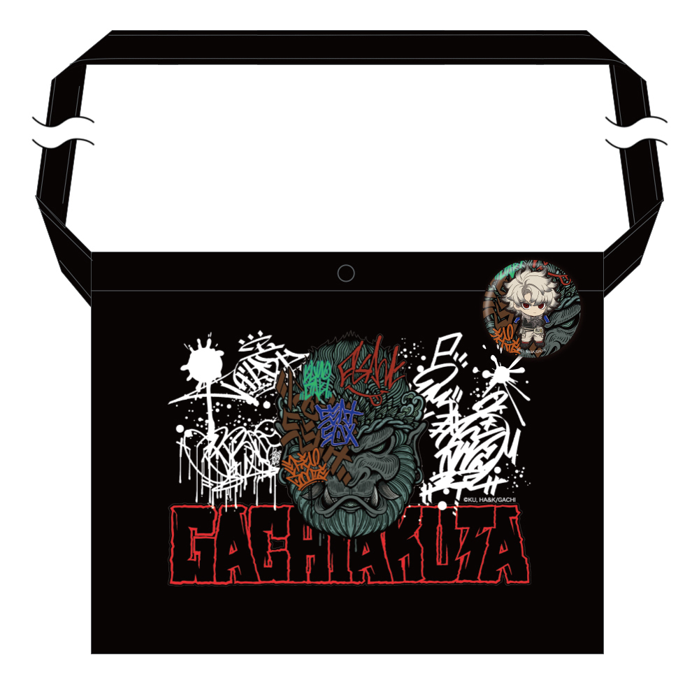 TVアニメ『ガチアクタ』 缶バッジ付 サコッシュ