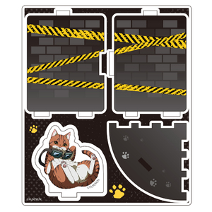 TVアニメ「ニャイト・オブ・ザ・リビングキャット」　スタックアクリルスタンド　タニシ