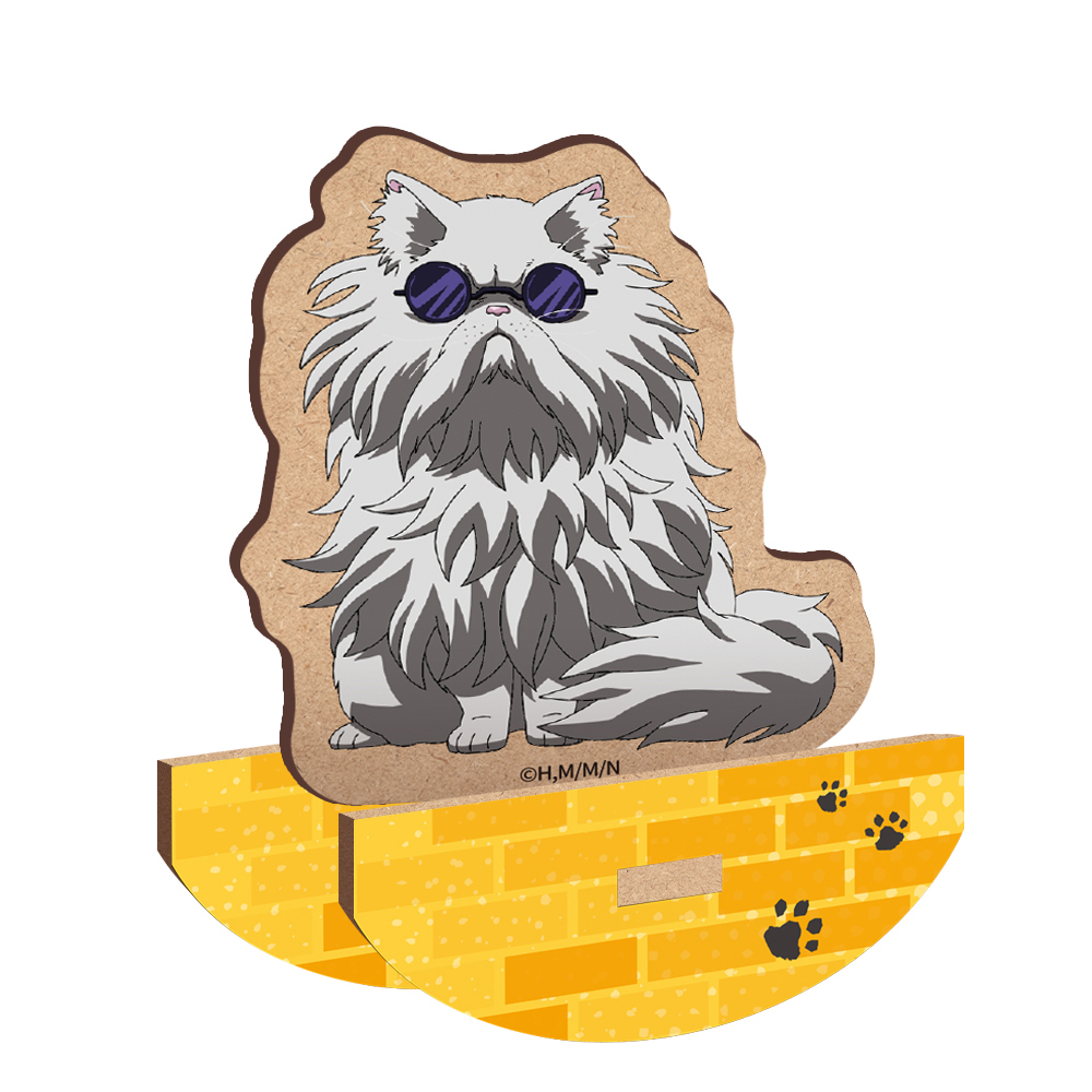 TVアニメ「ニャイト・オブ・ザ・リビングキャット」　木製ゆらゆらキャラスタンド　コウジ・ウォード