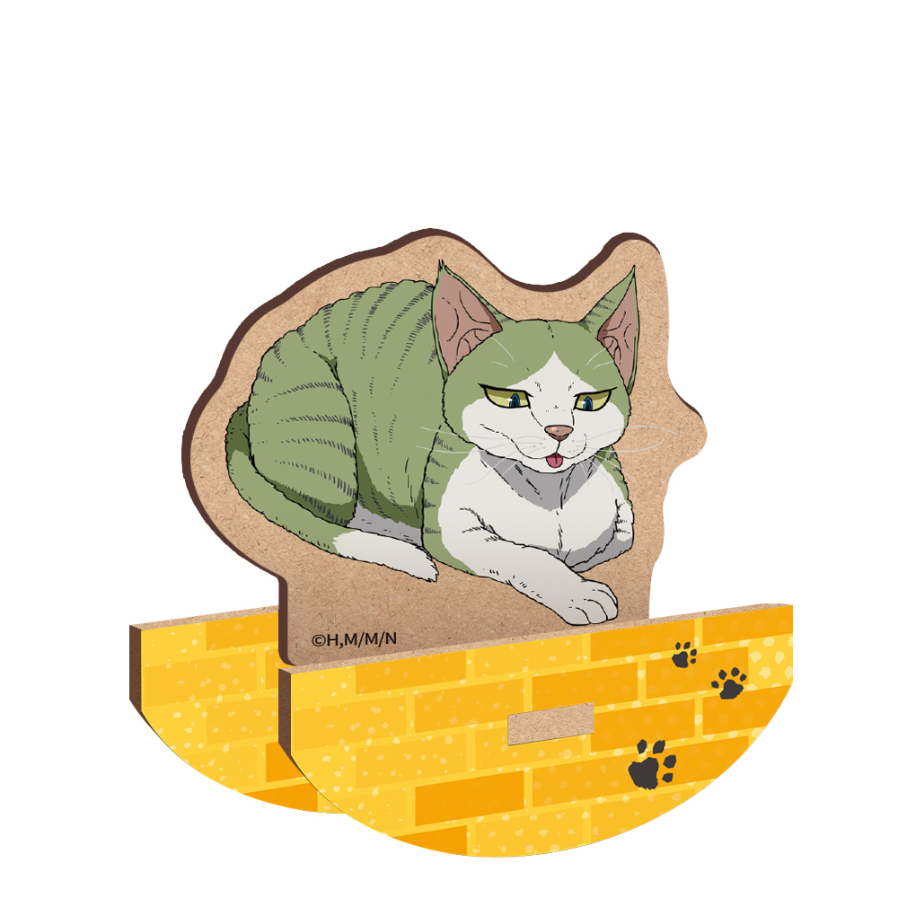 TVアニメ「ニャイト・オブ・ザ・リビングキャット」　木製ゆらゆらキャラスタンド　ジョーンズ