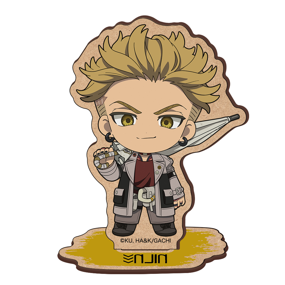 TVアニメ『ガチアクタ』 木製キャラスタンド ミニキャラ エンジン