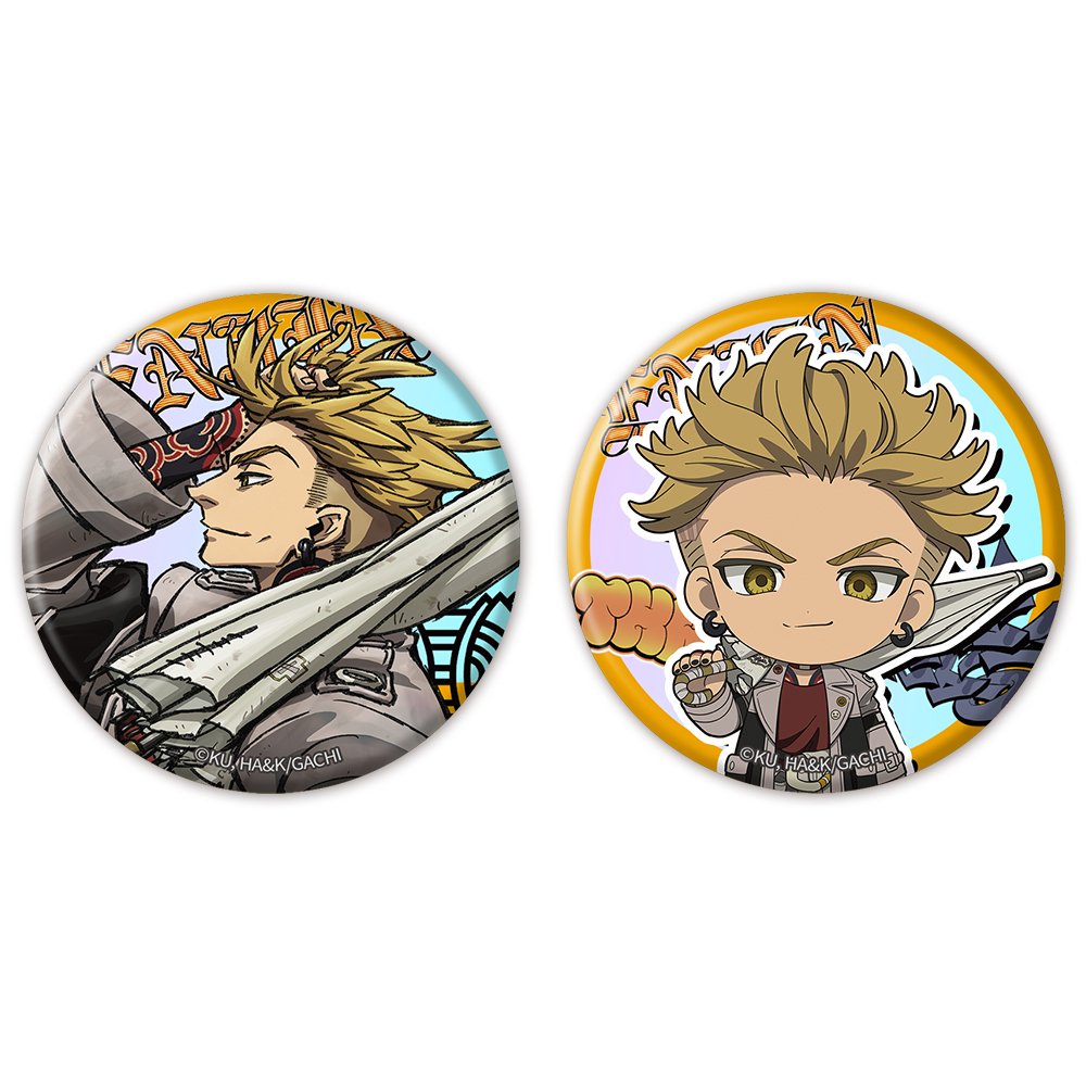 TVアニメ『ガチアクタ』 オーロラ缶バッジ2個セット エンジン