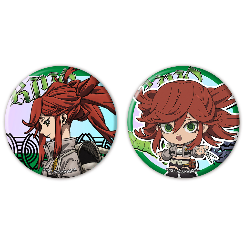 TVアニメ『ガチアクタ』 オーロラ缶バッジ2個セット リヨウ
