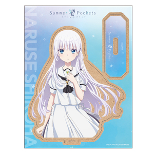 TVアニメ『Summer Pockets』木製キャラスタンド 鳴瀬しろは